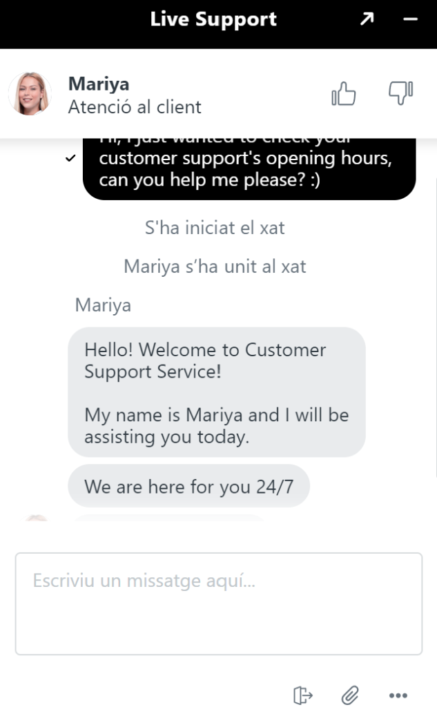 Sportuna customer support