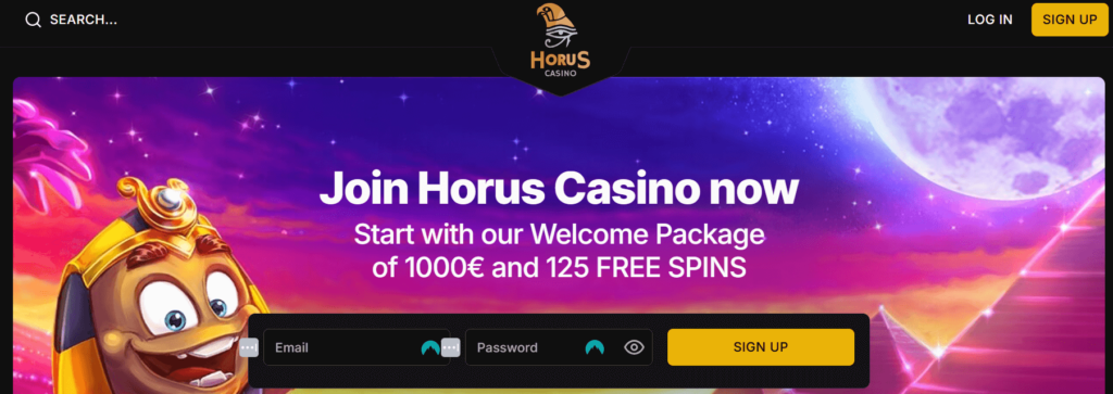 Horus Casino bonus