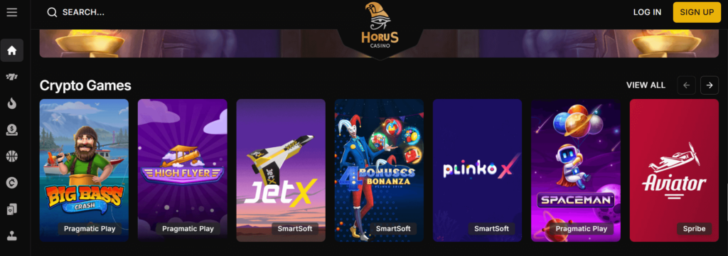 Horus Casino design