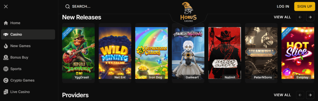 Horus Casino slots
