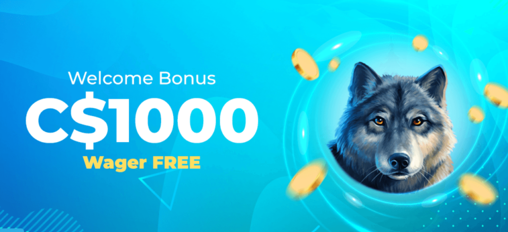 Wolfy Casino bonus