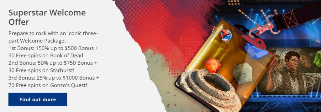 Barz Casino bonus