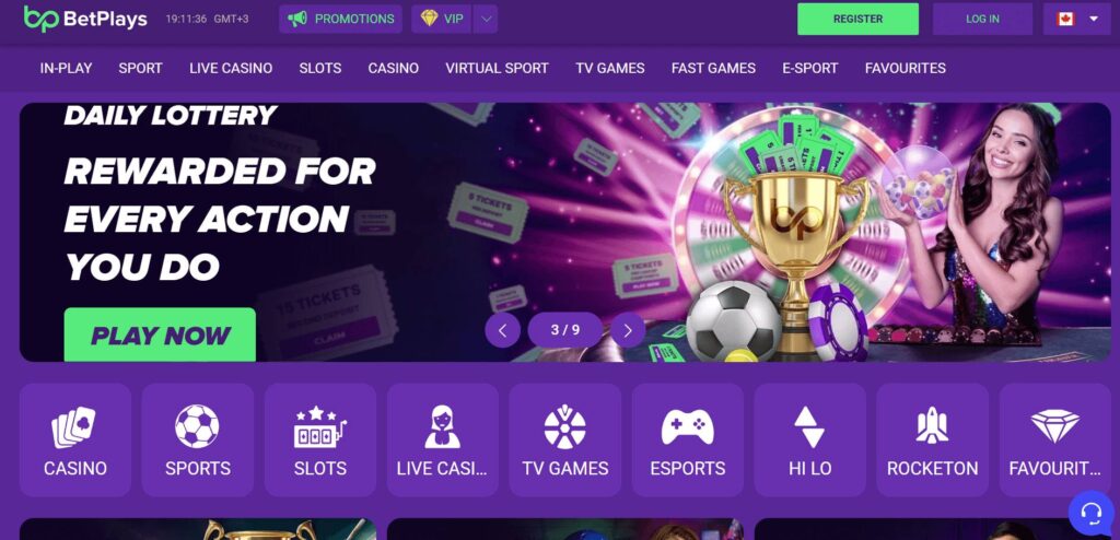 BetPlays Casino design