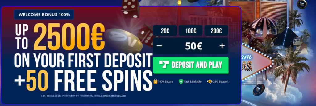 Dream Vegas bonus