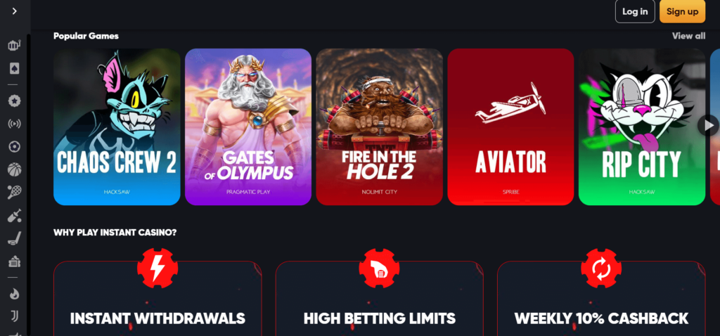 Instant Casino