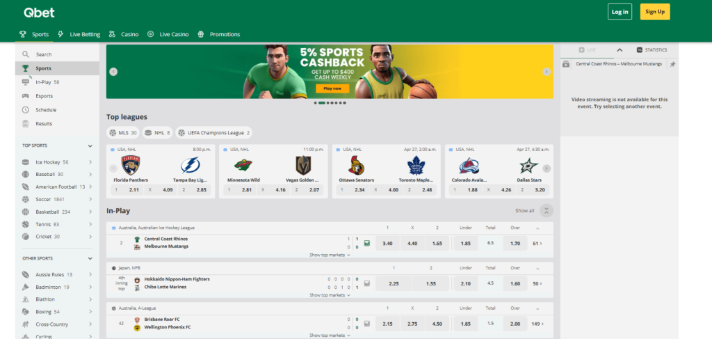 Qbet Sportsbook