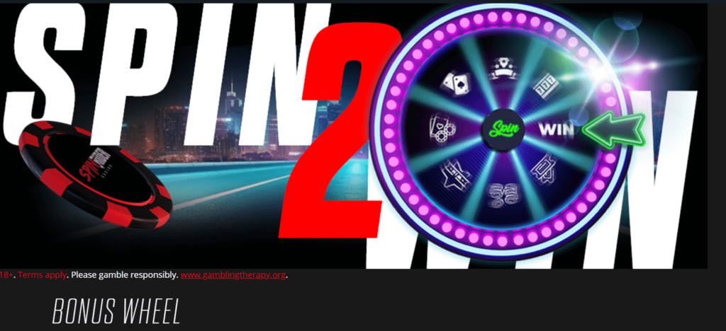 Spin Rider Bonus Wheel