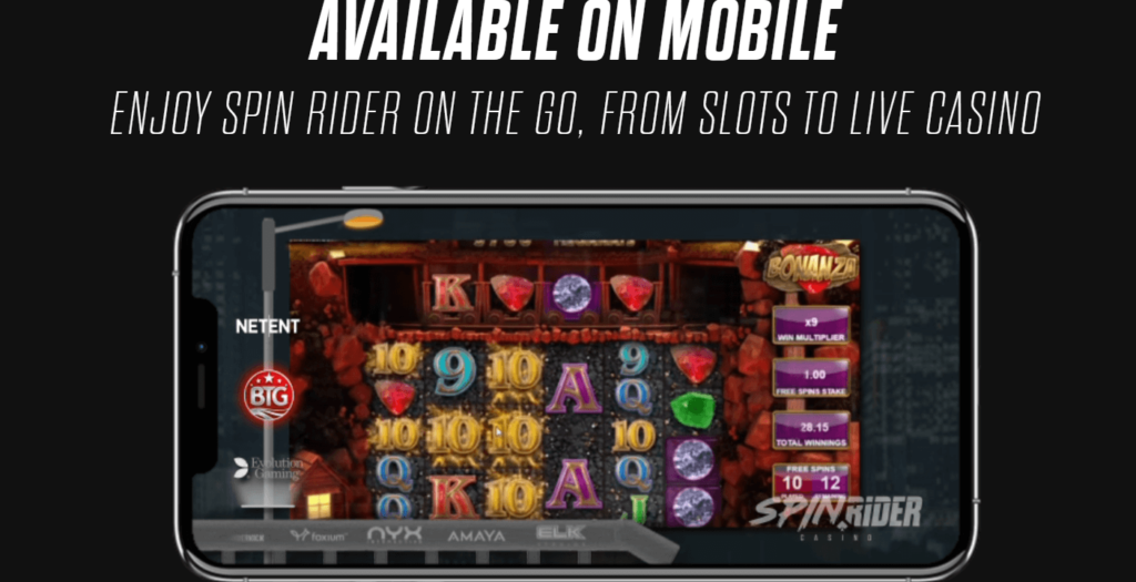 Spin Rider mobile