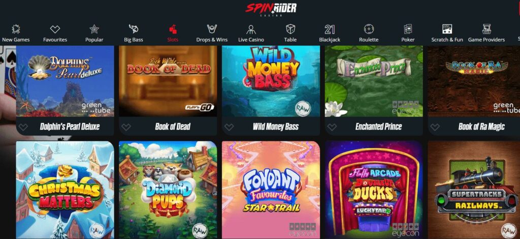 Spin Rider slots